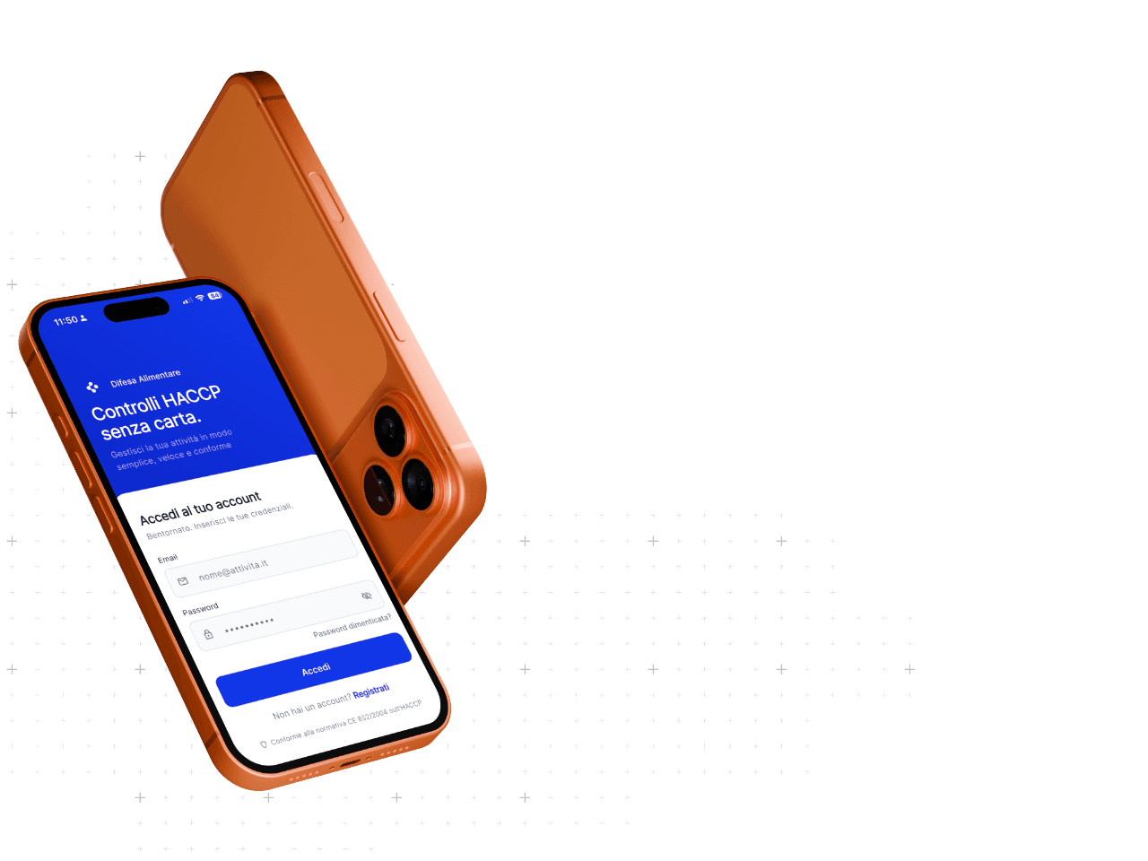 Mockup principale di Difesa Alimentare